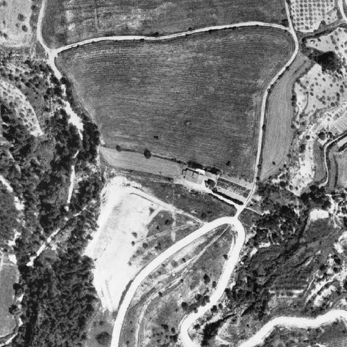 Aerial orthophoto of Cal Penedes, 1977
