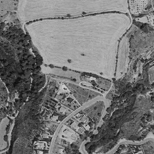 Aerial orthophoto of Cal Penedes, 1994