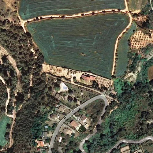 Aerial orthophoto of Cal Penedes, 2011