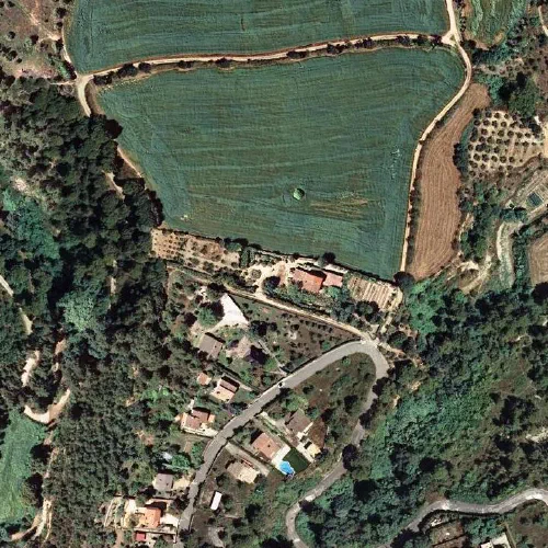 Aerial orthophoto of Cal Penedes, 2013