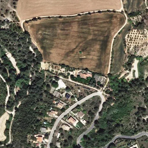 Aerial orthophoto of Cal Penedes, 2014