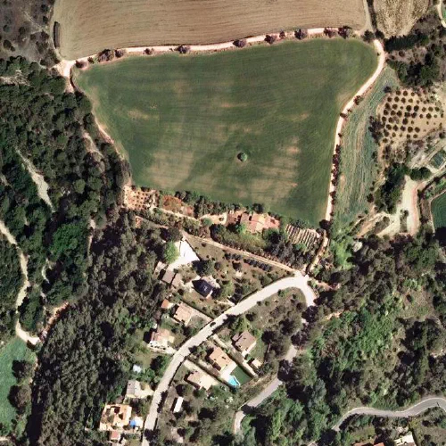 Aerial orthophoto of Cal Penedes, 2015