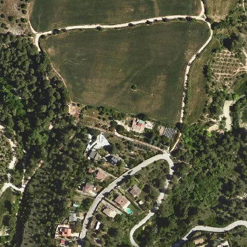 Aerial orthophoto of Cal Penedes, 2019