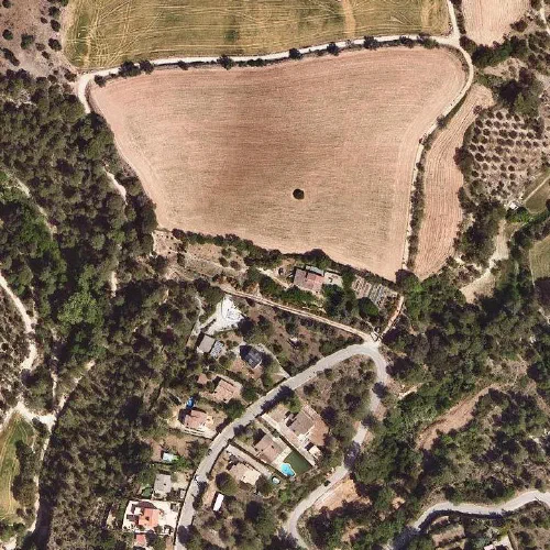 Aerial orthophoto of Cal Penedes, 2023