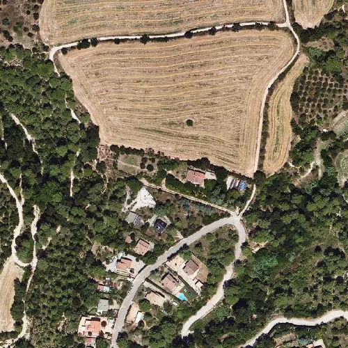 Aerial orthophoto of Cal Penedes, 2025